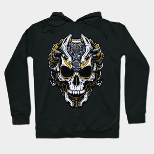 Mecha Skull S01 D09 Hoodie